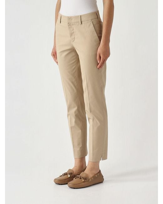 PT Torino Natural Cotton Slim Trousers