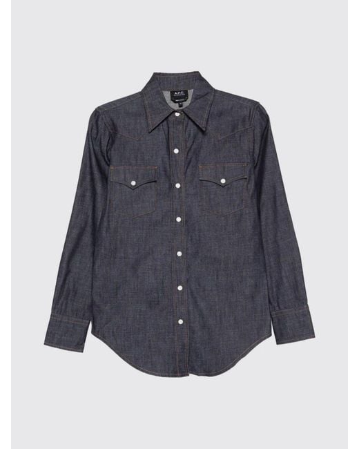 A.P.C. Blue Shirt