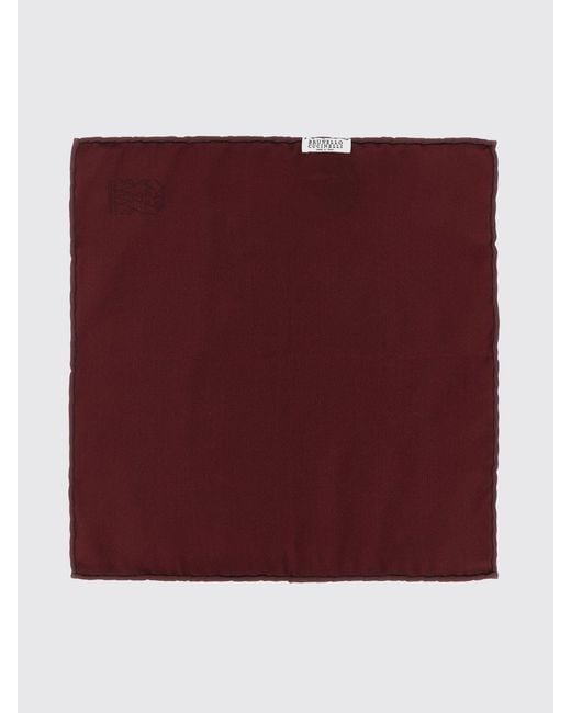 Brunello Cucinelli Purple Tie for men