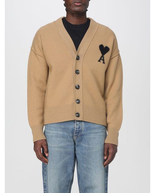 AMI Blue Cardigan for men