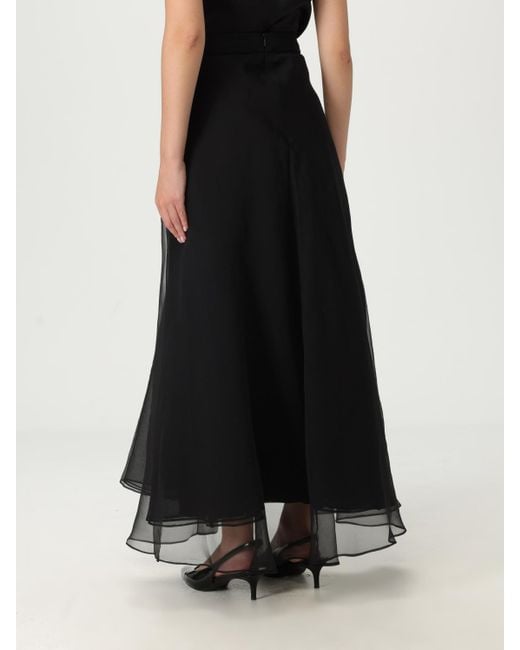 Brunello Cucinelli Black Skirt