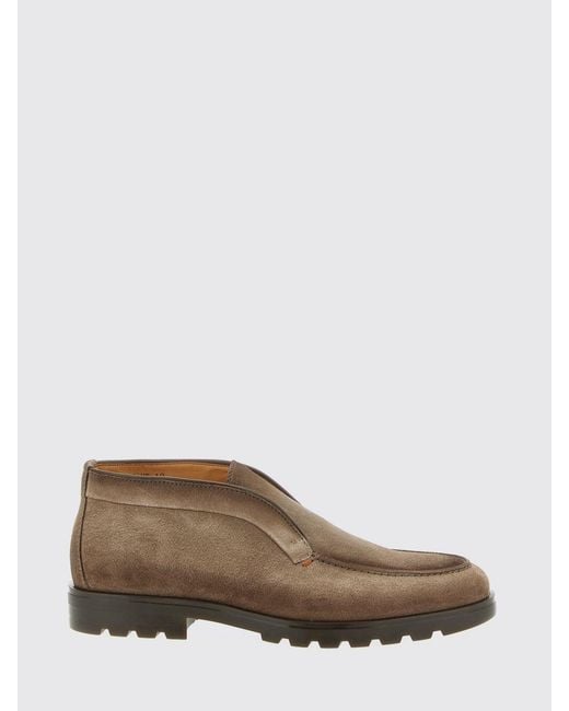 Santoni Brown Shoes for men