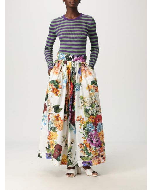 Maglione A Righe di Dolce & Gabbana in Purple