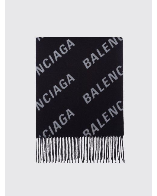 Écharpe Balenciaga pour homme en coloris Black