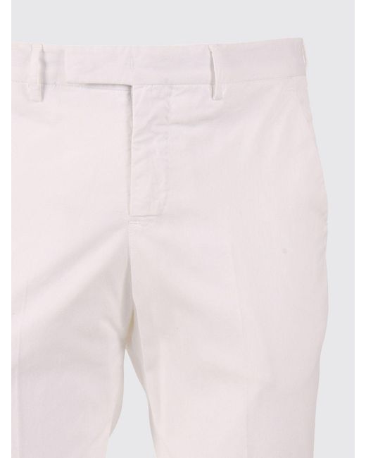 PT01 White Chino Trousers for men