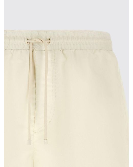 Brunello Cucinelli Natural Polyester Swim Trunks for men