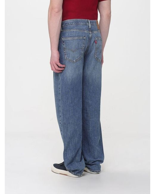 Levi's Blue Cotton Denim Palazzo Jeans for men