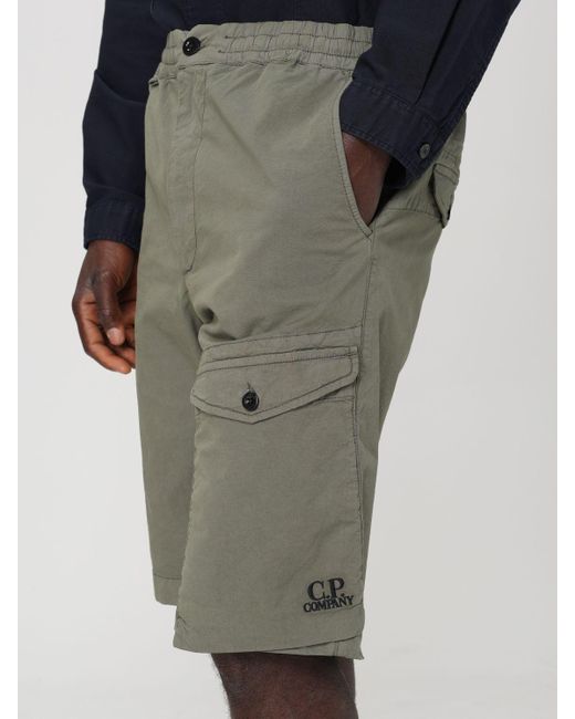 Pantalones cortos C P Company de hombre de color Gray