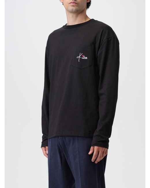 Kiton Blue T-shirt for men