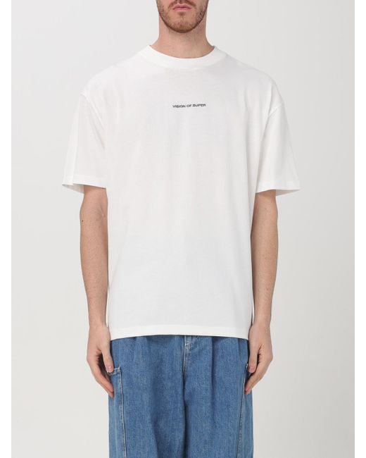 Camiseta Hombre Vision Of Super de hombre de color White
