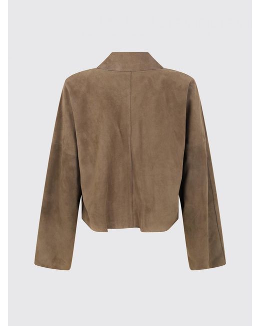 Filippa K Natural Suede Leather Jacket