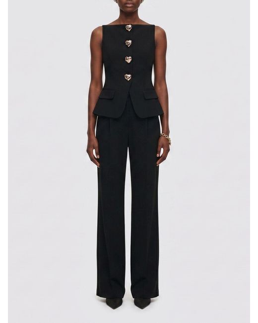Self-Portrait Black Jumpsuit