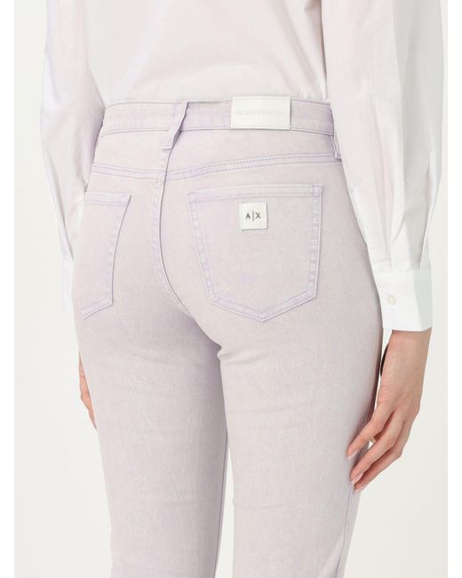 Armani Exchange Pink Trousers