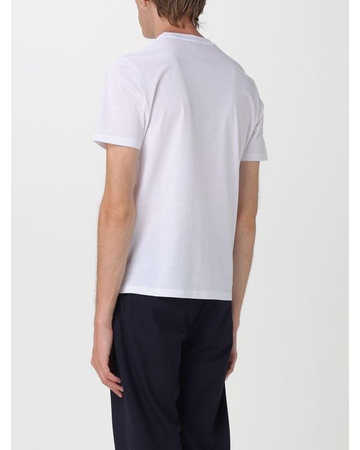T-Shirt Basic di Heskimo in White da Uomo
