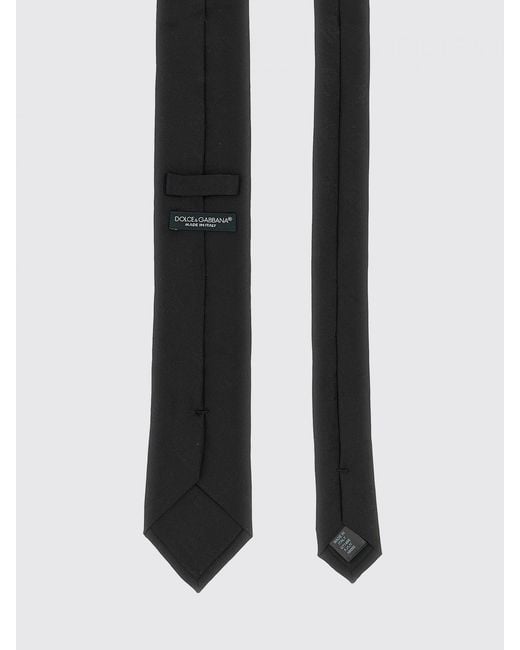 Dolce & Gabbana White Dolce &Amp Gabbana Silk Tie for men