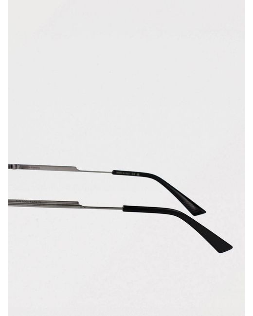 Bottega Veneta Natural Metal Optical Glasses for men