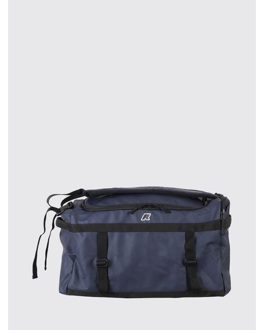 K-Way Blue Vercos Waterproof Polyester Travel Bag for men