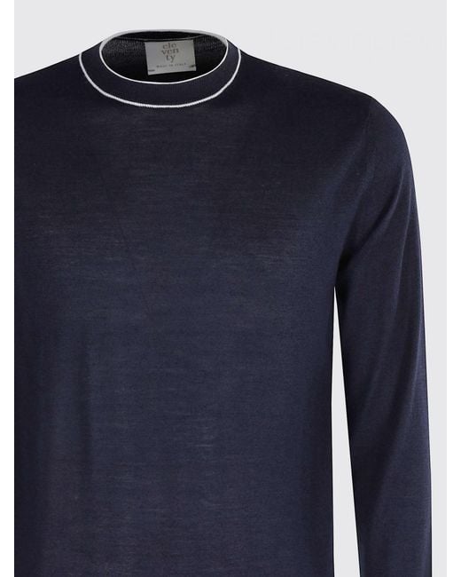 Pull Homme Eleventy pour homme en coloris Blue