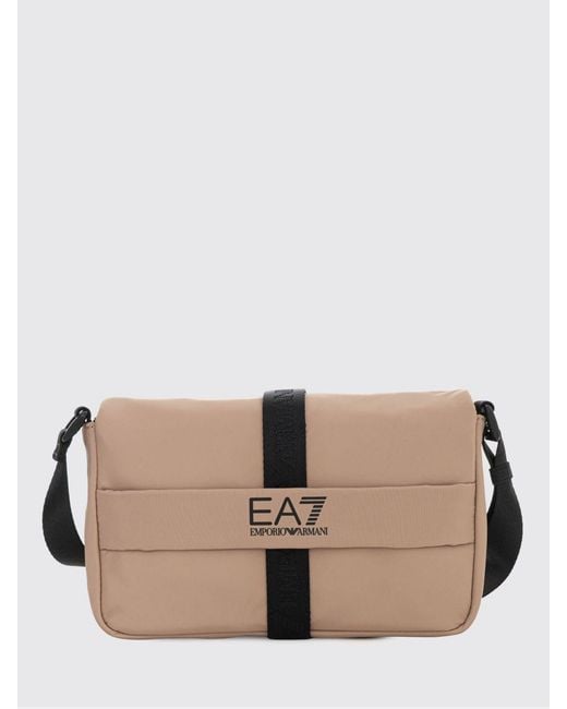 EA7 Brown Polyestertasche