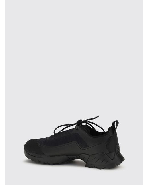 Roa Black Katharina Technical Fabric And Rubber Sneakers for men
