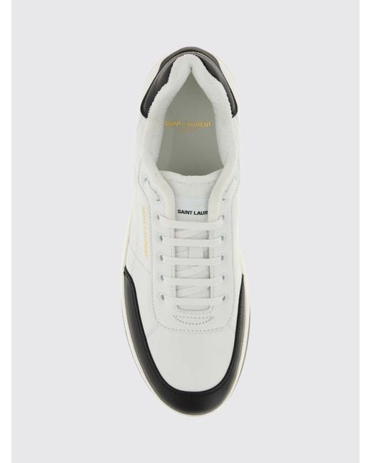 Saint Laurent White Sneakers for men