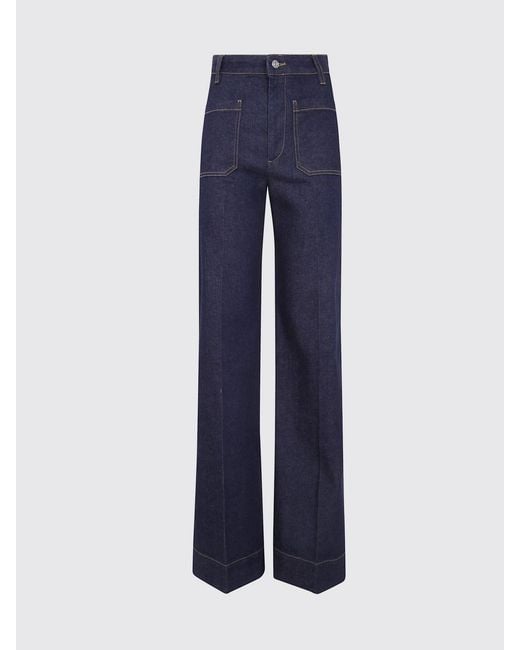 Victoria Beckham Blue Jeans