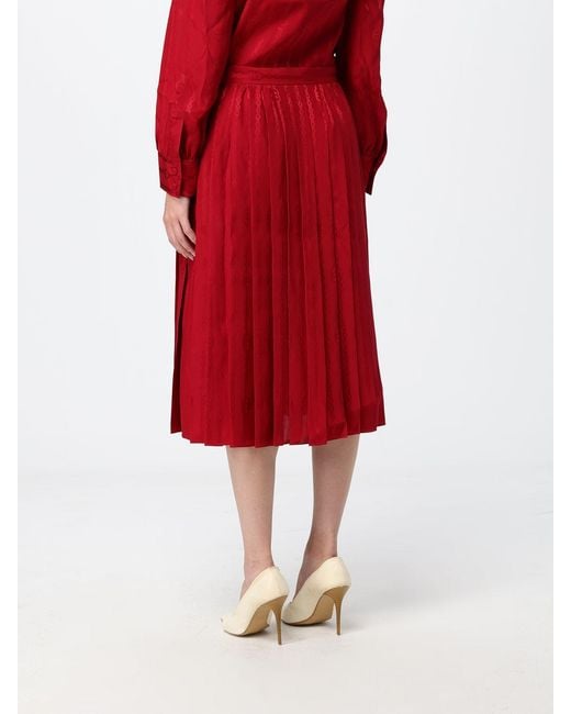 Gucci Red Skirt