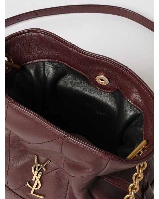 Saint Laurent Brown Shoulder Bag