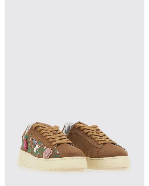 Autry Brown Trainers