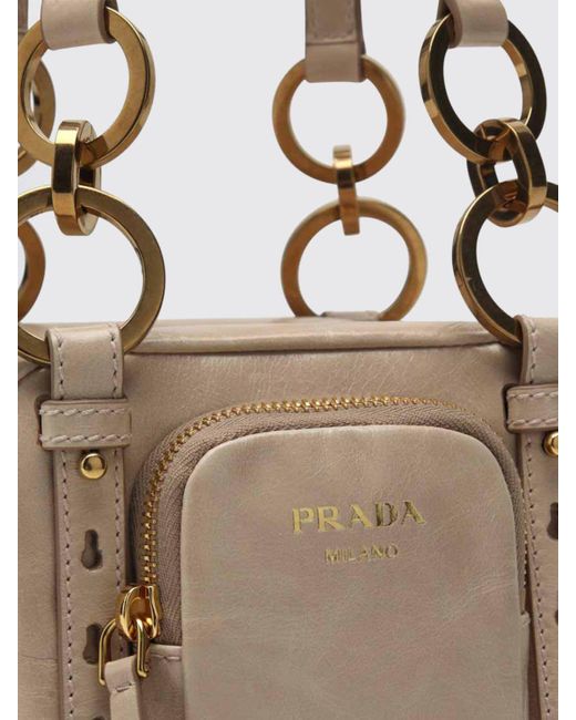 Prada Natural Handbag