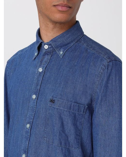 XC Blue Shirt for men