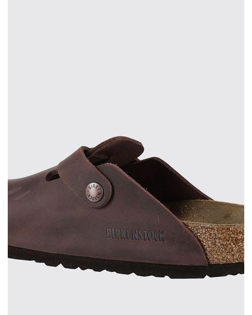 Birkenstock Brown Boston Mules