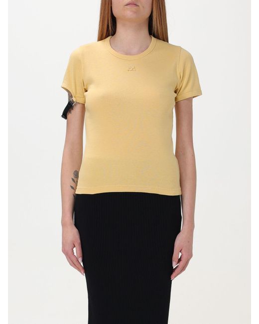 Courreges Yellow T-shirt CourrÈges