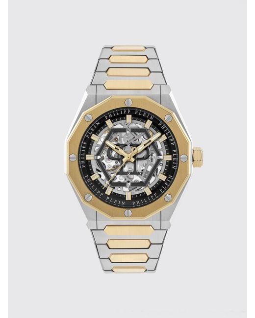 Philipp Plein Metallic Watch for men