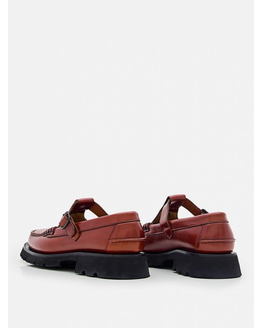 Hereu Red Mokassins Damen