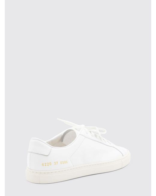 Common Projects White Achilles Leather Sneakers