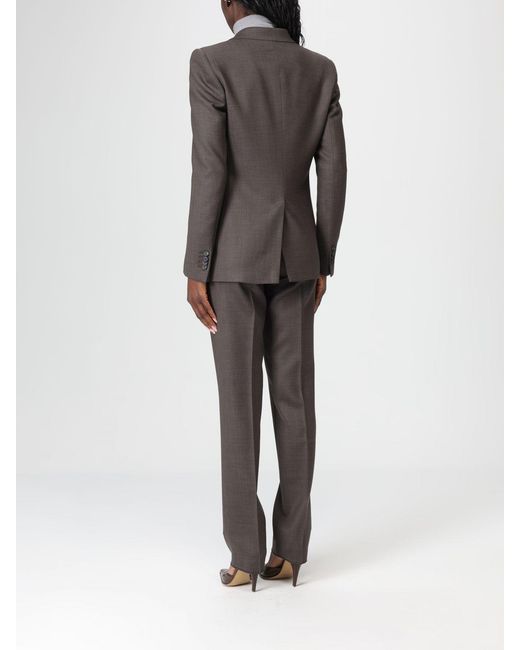 Tagliatore Gray Virgin Wool Suit