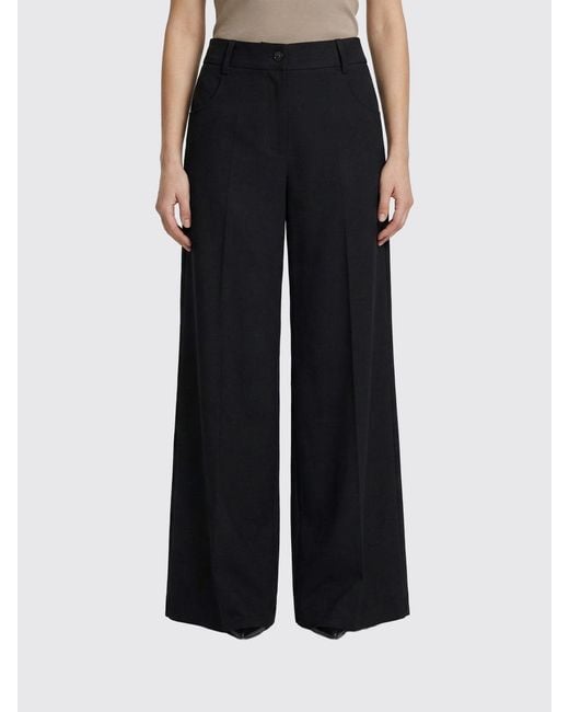 Theory Black Wool Pants
