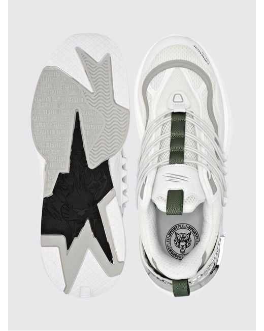 Philipp Plein White Air Pressure Gen.X.04 Low-Top Sneakers for men