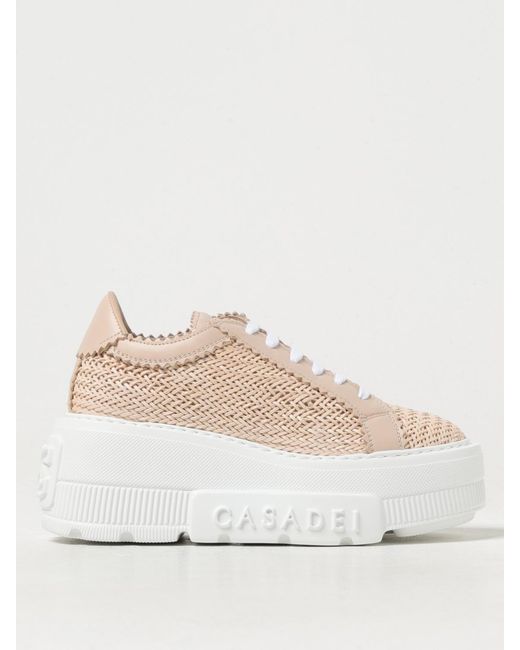Casadei Natural Sneakers