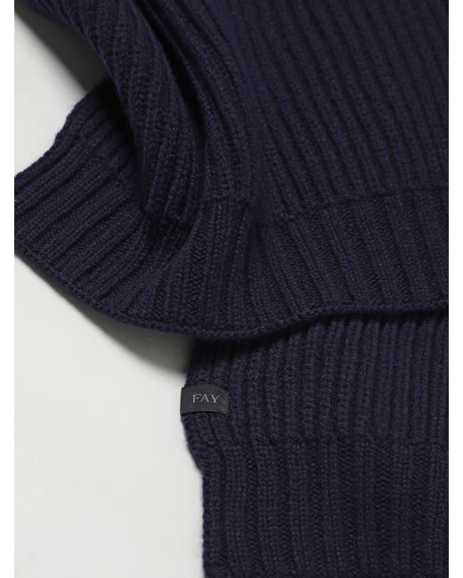 Bufanda Hombre Fay de hombre de color Blue