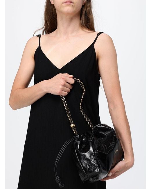 Borsa A Spalla Donna di Loewe in Black