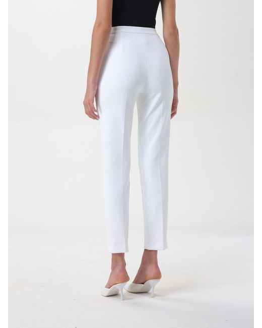 Pantalon Elisabetta Franchi en coloris White