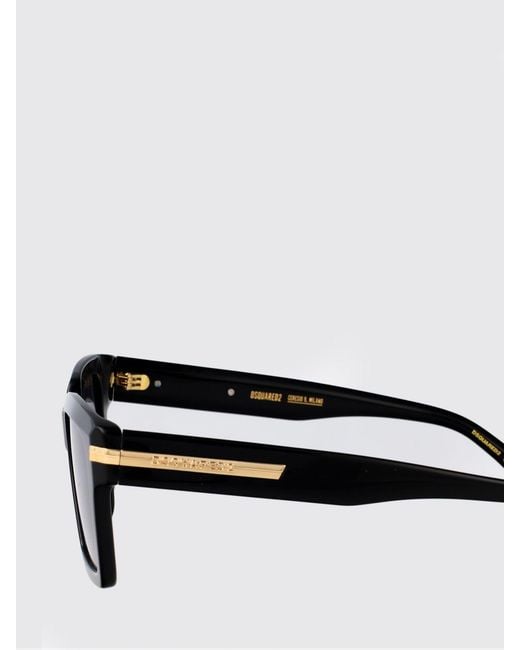 DSquared² Black D20161/G/S Acetate Sunglasses for men