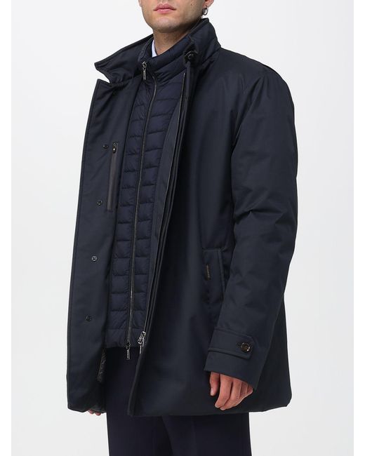 Moorer Blue Coat for men