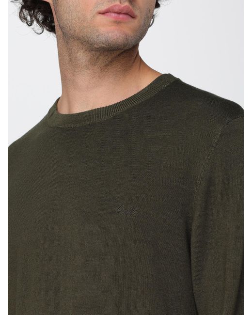 Sun 68 Green Jumper for men