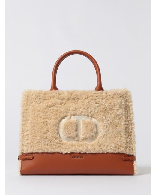 Borsa A Mano di Twinset in Natural