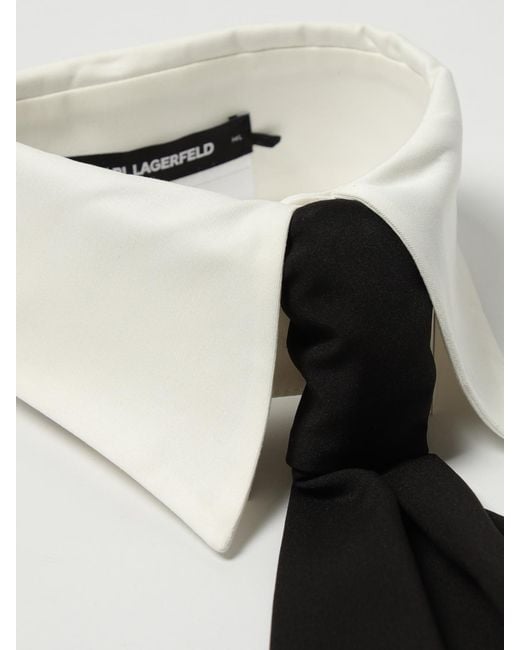 Karl Lagerfeld White Tie