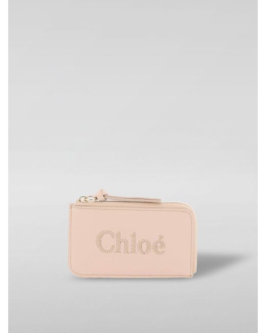Chloé Pink Wallet Chloé