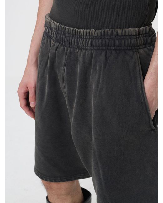 Entire studios Black Jersey Jogging Shorts for men